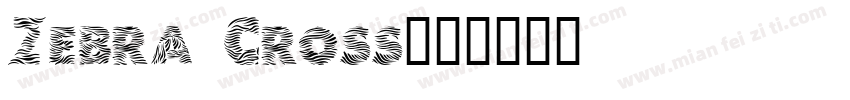 Zebra Cross字体转换